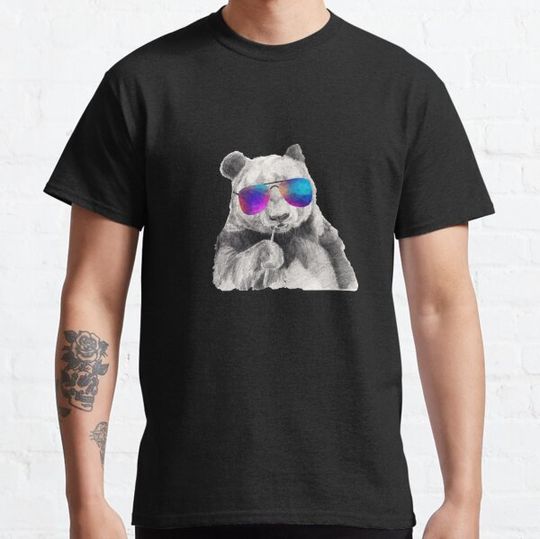 Discover Cool panda with sunglasses