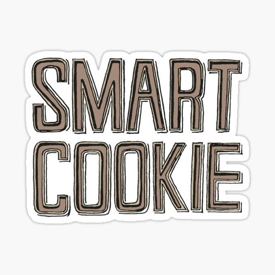 Discover Smart Cookie hand drawn design