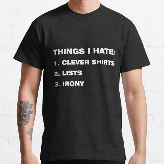 Discover Things I Hate in White