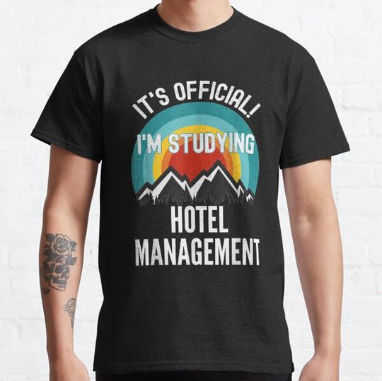 Discover It's  I'm Studying Hotel Management Student Gift