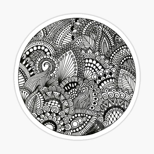 Discover Zentangle Circle
