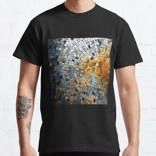 Discover reflective mosaic pattern