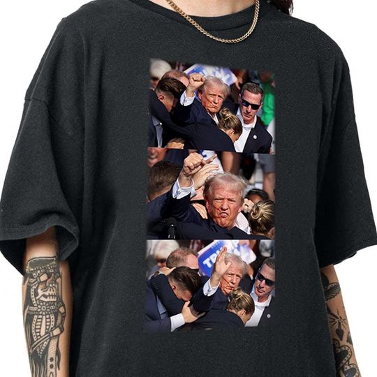 Discover Trump 2024 Assassination Attempt T-Shirt - Bold Statement