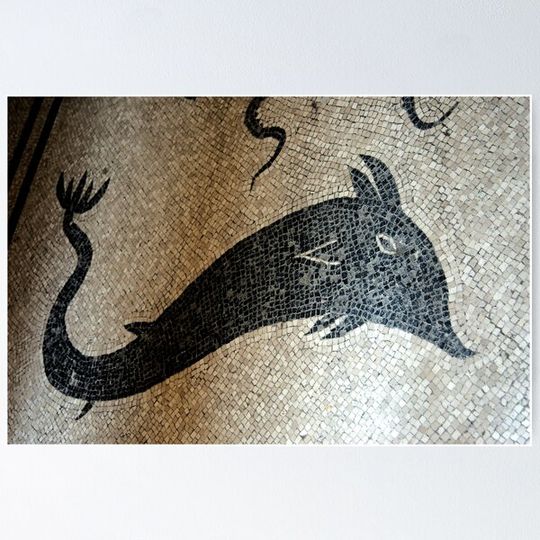 Discover Dolphin Mosac, Herculaneum