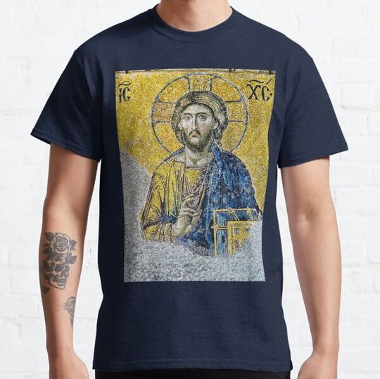 Discover Jesus Christ Byzantine Mosaic Hagia Sophia