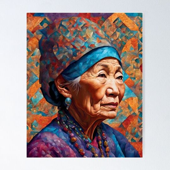 Discover Women of the World Mosaic Portrait