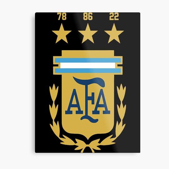Discover Argentina Logo with Three Stars 2022