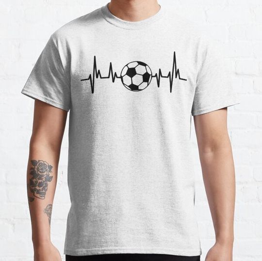 Discover Heartbeat Soccer  Soccer Ball Fan Gift Football