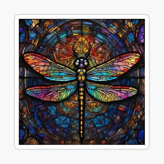 Discover Dragonfly Stained Glass Art