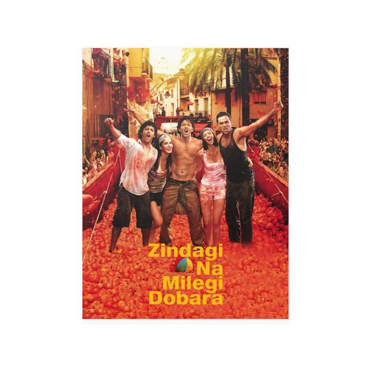 Discover Zindagi Na Milegi Dobara Poster, Hritik Roshan, Katrina Kaif, Bollywood Movies Poster