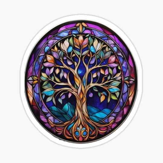 Discover Stained Glass Tree Of Life