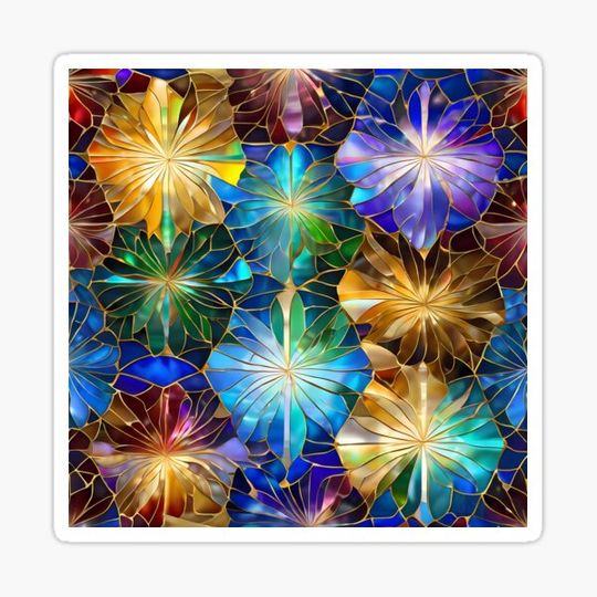 Discover Vibrant Glass Mosaic Pattern