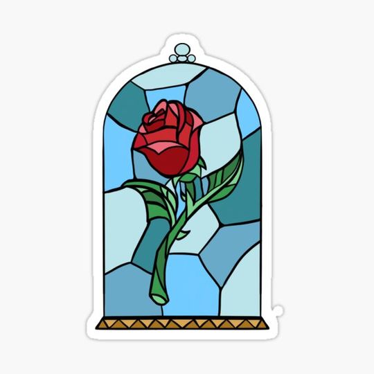 Discover Stained Glass Rose