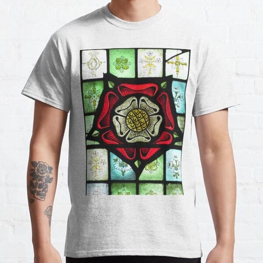 Discover Tudor Rose Stained Glass