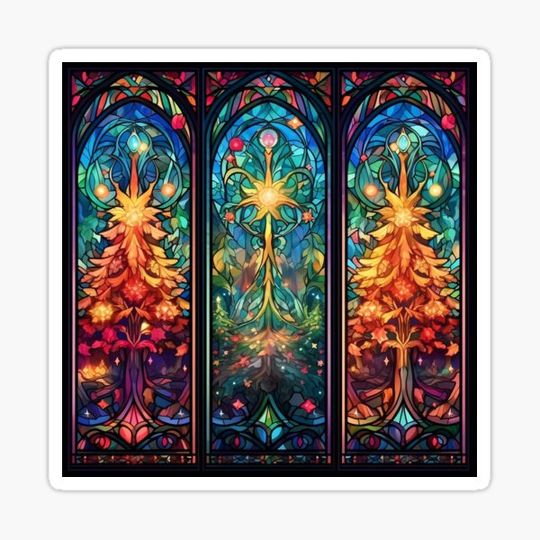 Discover Stained Glass Christmas Window