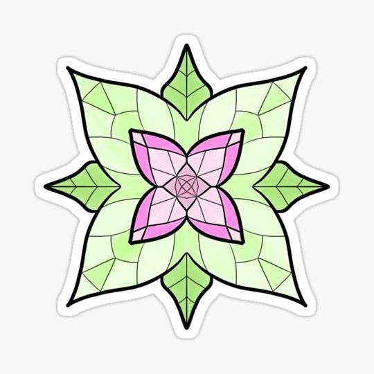 Discover Stained Glass Mandala