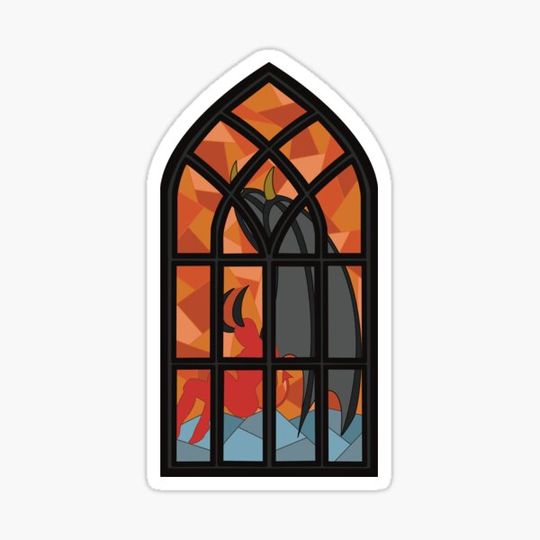 Discover Demon Stained Glass