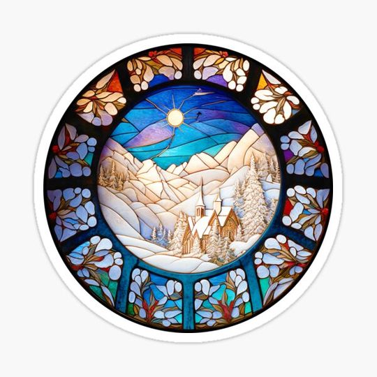 Discover Stained Glass Christmas Windows
