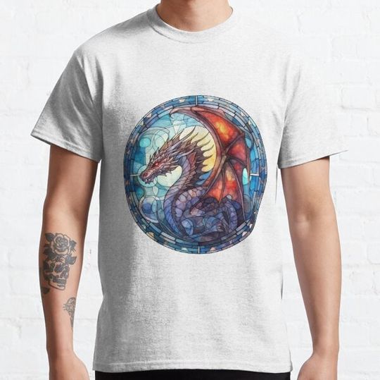 Discover Stained Glass Dragon
