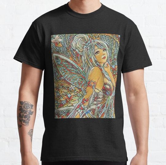 Discover Pretty Fairy Stained Glass Design