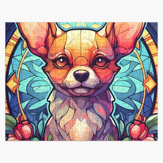 Discover Chihuahua Stained Glass