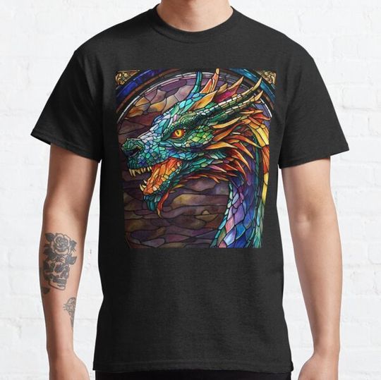 Discover Stained Glass Dragon