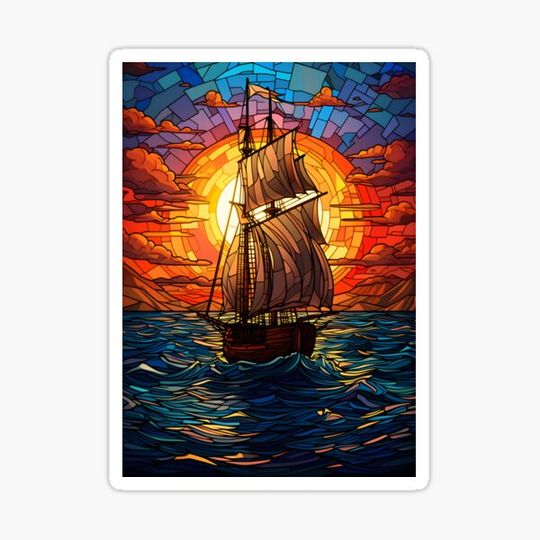 Discover Sunset Voyage: Stained Glass Sailing