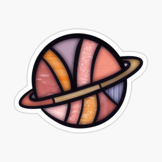Discover Saturn Stained Glass