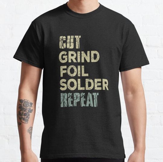 Discover Cut, grind, foil, solder, repeat