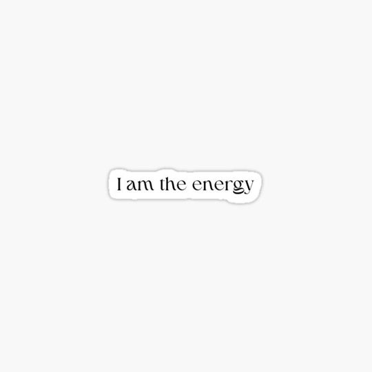 Discover I am the energy, remembering that we are energy makes us feel that we are  beings.