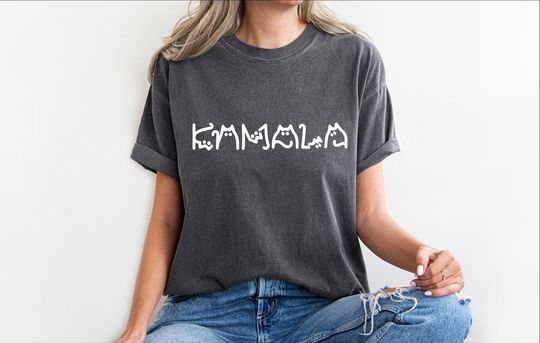 Discover Kamala Cat Shirt - Support for Kamala