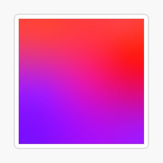 Discover Red Purple Holo Look Gradient