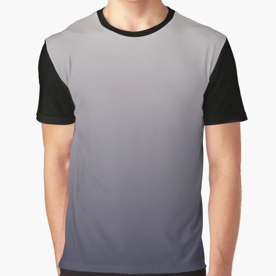 Discover Gradient Light Purple and White Color Print