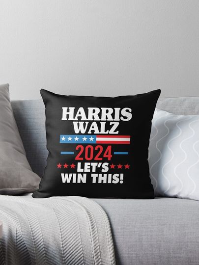 Discover Kamala Harris Tim Walz 2024  Pillow