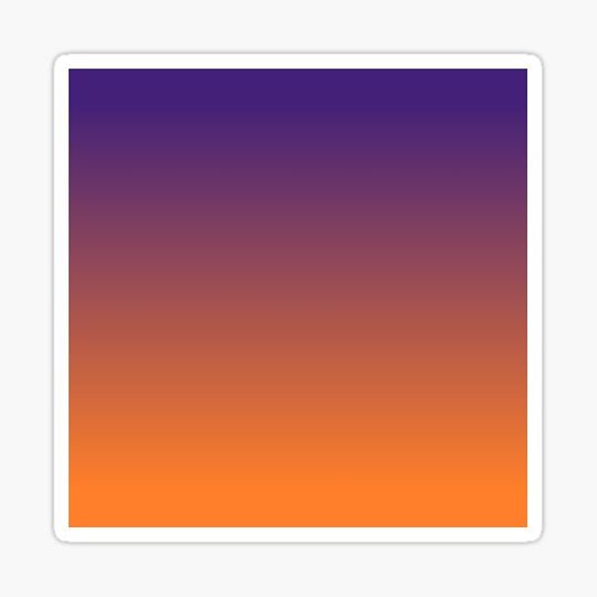 Discover Purple to Orange Ombre Gradient