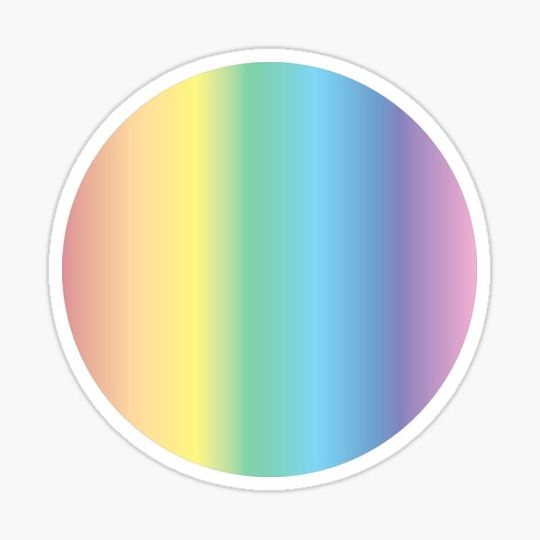Discover Rainbow circle gradient