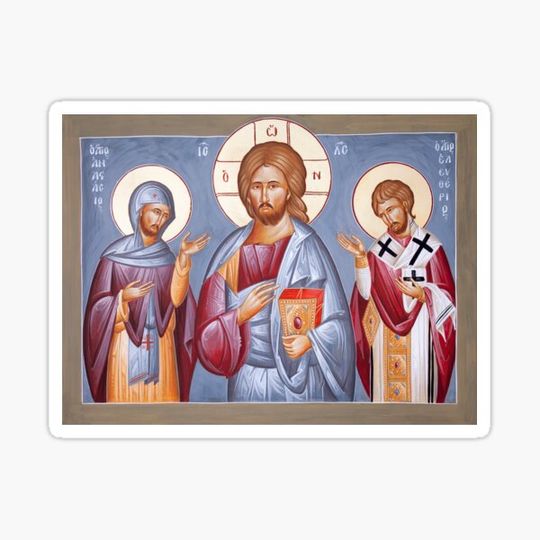 Discover Deisis: Christ, St Anastasios & St Eleftherios