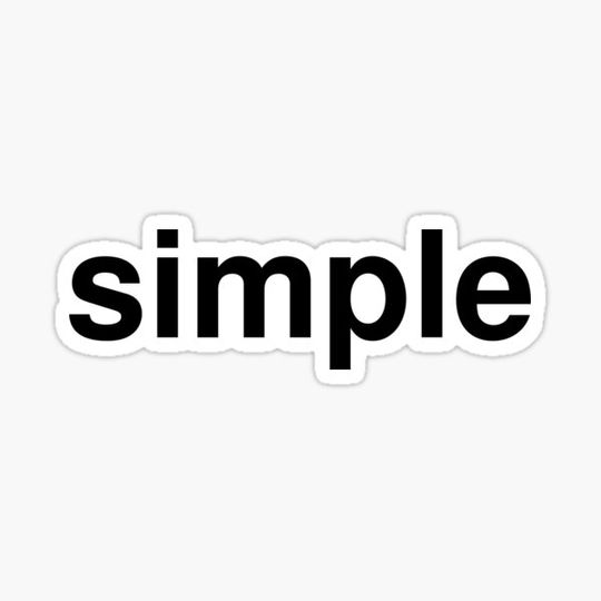 Discover simple