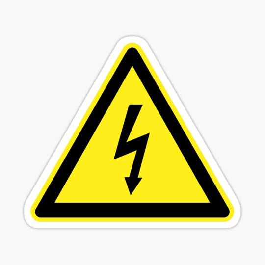 Discover Hazard Warning Sign