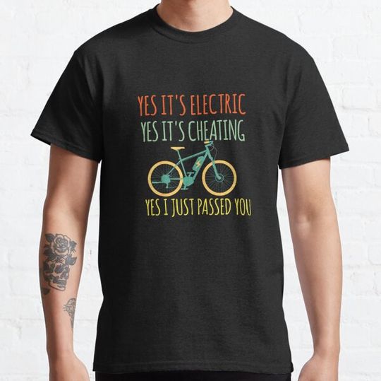 Discover Classic T-Shirt - Yes It's Electric, Yes It's Cheating