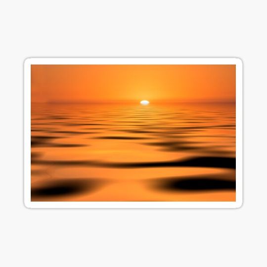 Discover Calm sunset