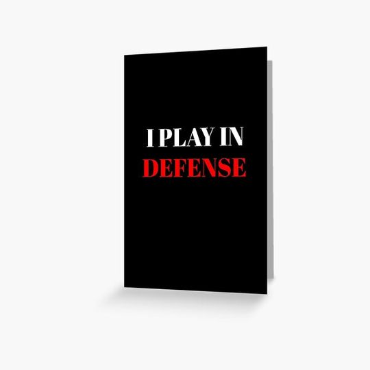 Discover I play in defense