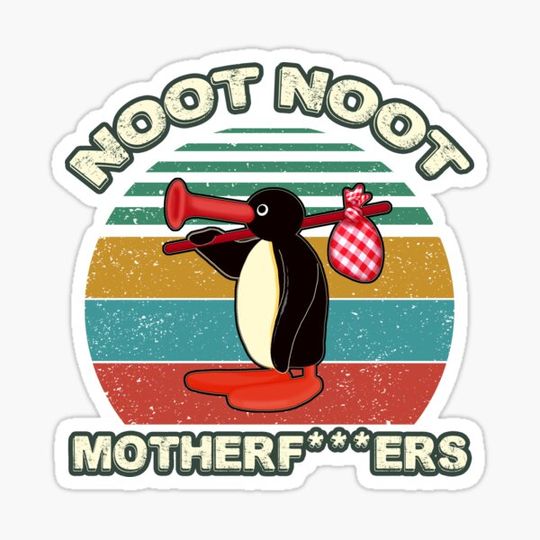 Discover Funny Noot Noot Pingu Meme Shirt