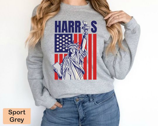 Discover Kamala Statue of Liberty Sweatshirt