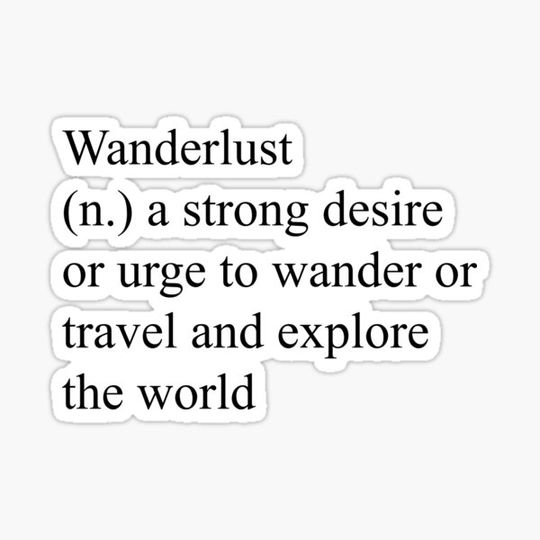 Discover Wanderlust Definiton Quote