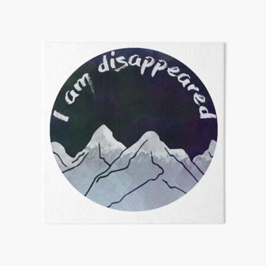 Discover I am Disappeared