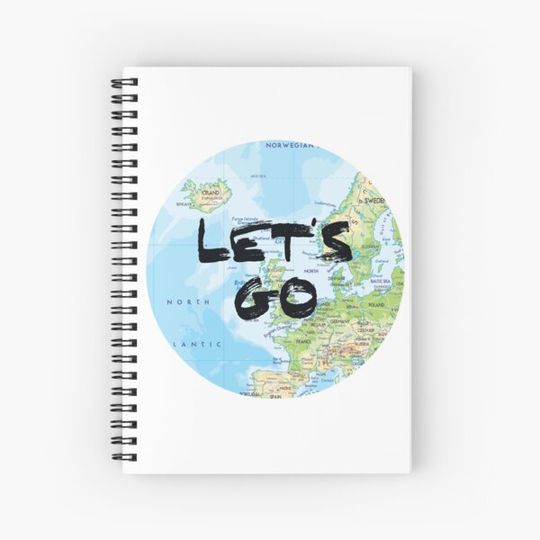 Discover Let's Go! Rounded Europe Map