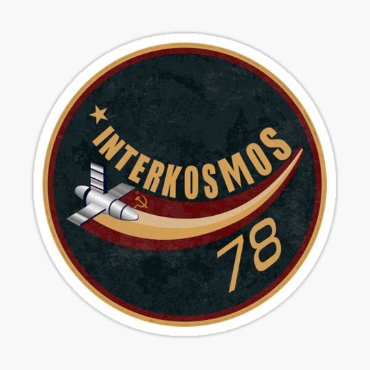 Discover Interkosmos 78 Vintage Emblem