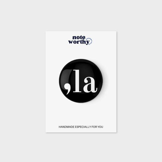 Discover Kamala Harris 2024 Comma La Button
