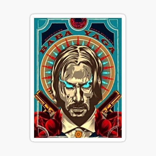 Discover Baba Yaga Keanu Reeves Art